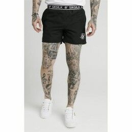 SikSilk|Calções de Desporto para Homem SikSilk Standard Preto