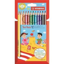Stabilo|Lápis de cores Stabilo Trio Tick Multicolor (6 Unidades)