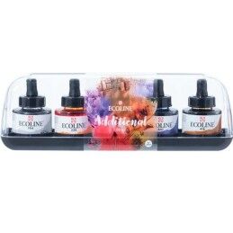 Talens Ecoline|Conjunto de Pintura Aguarela Talens Ecoline Multicolor 30 ml (3 Unidades)