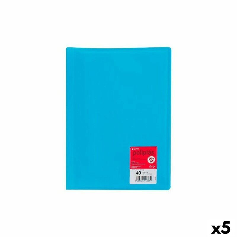 Grafoplas|Pasta Classificadora Grafoplas Poliplás Azul A4 (5 Unidades) Grafoplas|Pasta Classificadora Grafoplas Poliplás Azul A4 (5 Unidades)