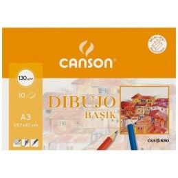 Canson|Bloco de desenho Canson Basik 10 Folhas (20 Unidades)