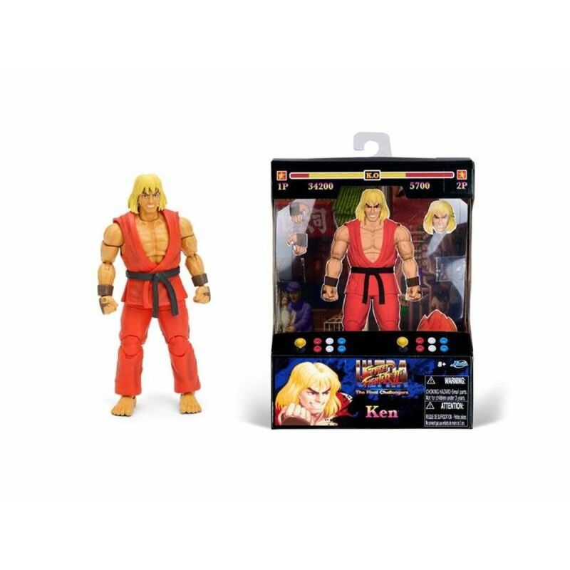 Street Fighter|Figuras Street Fighter Ken  15 cm