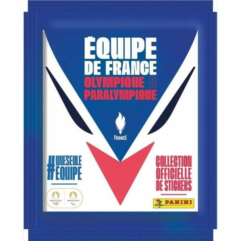 Panini|Conjunto de etiquetas Panini JO 2024 Equipe de France 23 Peças