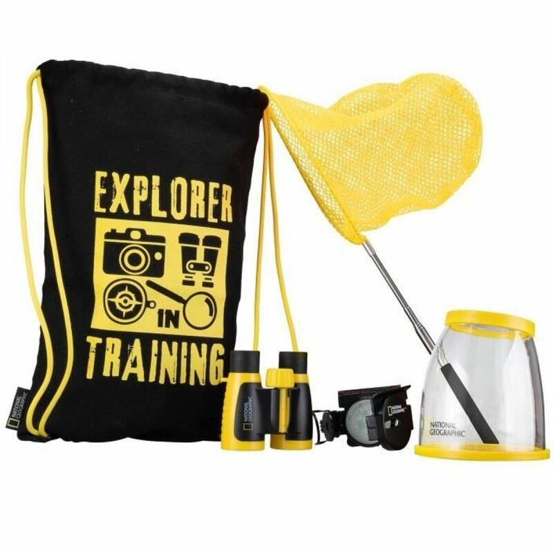 National Geographic|Brinquedo educativo National Geographic Explorer in Training Amarelo Preto 5 Peças