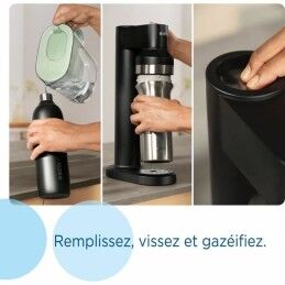 Brita|Termo Brita sodaTRIO Preto 650 ml