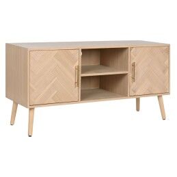DKD Home Decor|Mesa de apoio DKD Home Decor Pele Ferro Lacado (40 x 40 x 56 cm)