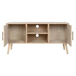 Home ESPRIT|Móvel de TV Home ESPRIT Natural Madeira de paulónia Madeira MDF 120 x 40 x 60 cm