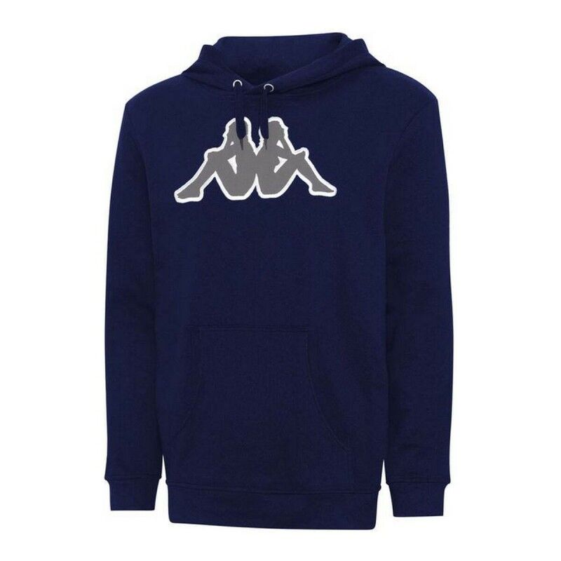 Kappa|Polar com Capuz Homem Kappa Airiti Azul escuro Kappa|Polar com Capuz Homem Kappa Airiti Azul escuro