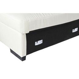 DKD Home Decor|Sofá Chaise Longue DKD Home Decor Bege Creme Madeira Moderno 386 x 218 x 88 cm