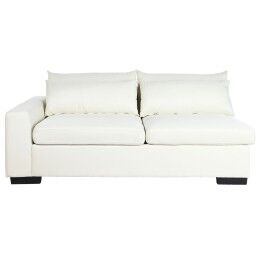 DKD Home Decor|Sofá Chaise Longue DKD Home Decor Bege Creme Madeira Moderno 386 x 218 x 88 cm