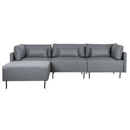 DKD Home Decor|Sofá DKD Home Decor Castanho Linho Madeira da borracha Tradicional (122 x 69 x 72 cm)