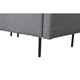 DKD Home Decor|Sofá Chaise Longue DKD Home Decor Cinzento Metal Moderno 276 x 152,5 x 84 cm
