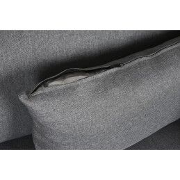 DKD Home Decor|Sofá Chaise Longue DKD Home Decor Cinzento Metal Moderno 276 x 152,5 x 84 cm