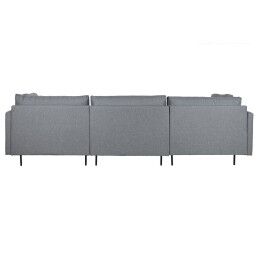 DKD Home Decor|Sofá Chaise Longue DKD Home Decor Cinzento Metal Moderno 276 x 152,5 x 84 cm