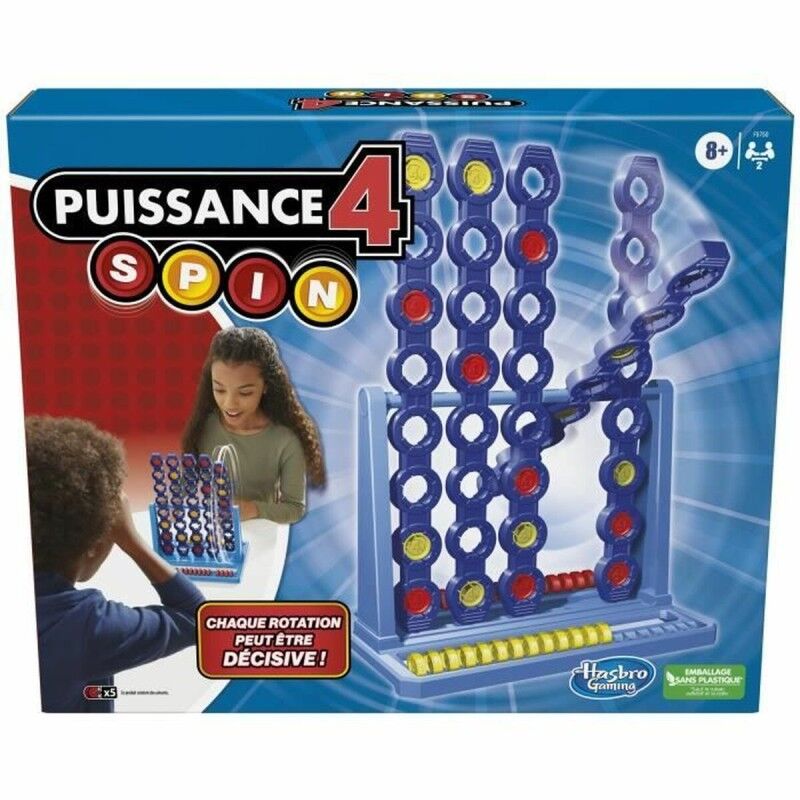 Hasbro|Jogo de Mesa Hasbro Puissance 4 Spin (FR)