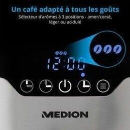 Medion|Máquina de Café de Filtro Medion 900 W 1,2 L