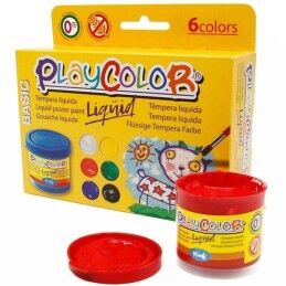Playcolor|Têmperas Playcolor Multicolor 40 ml (12 Unidades)