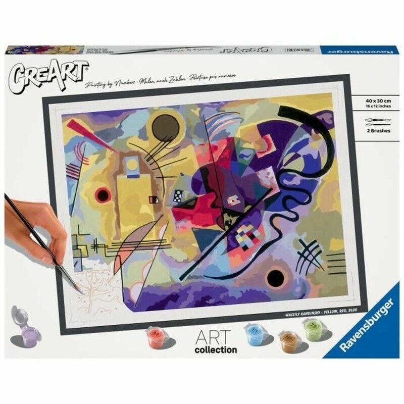 Ravensburger|Puzzle para Colorir Ravensburger Kandinsky