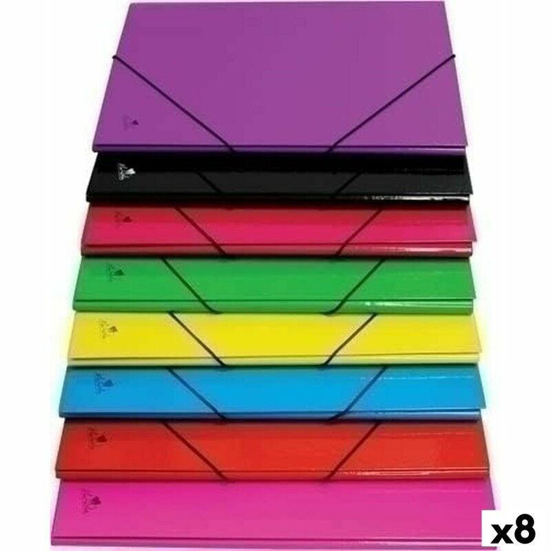 Mariola|Pasta Mariola Multicolor Din A4 (8 Unidades) Mariola|Pasta Mariola Multicolor Din A4 (8 Unidades)