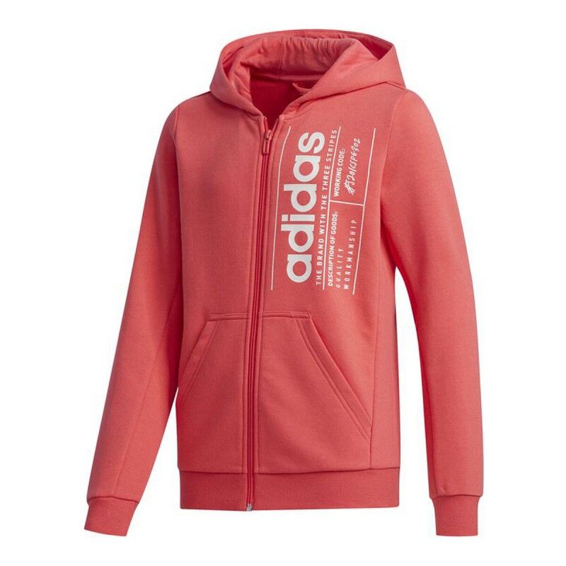 Adidas|Casaco de Desporto Infantil Adidas YG BB FZ Adidas|Casaco de Desporto Infantil Adidas YG BB FZ
