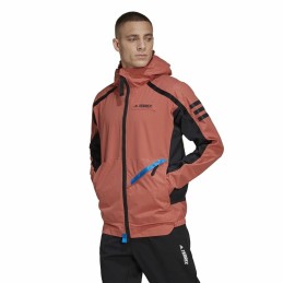 Casaco de Desporto para Homem Adidas Utilitas Vermelho Laranja