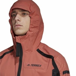 Casaco de Desporto para Homem Adidas Utilitas Vermelho Laranja