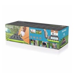 Bestway|Bestway Colchão Individual Junior Roll & Relax 188x99x22 cm Inflável e Camping 67619