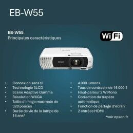 Epson|Projector Epson V11HB58040 Branco