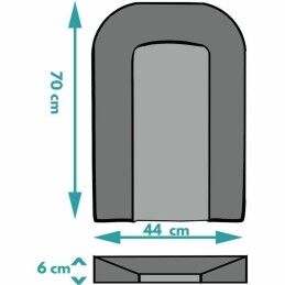 Looping|Trocador Looping BCLPC 70 x 44 x 6 cm PVC Branco