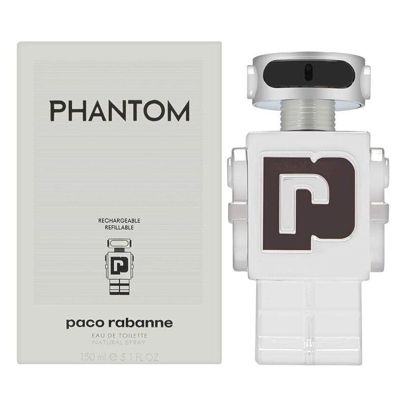 Paco Rabanne|Perfume Homem Paco Rabanne Phantom EDT 150 ml Phantom Paco Rabanne|Perfume Homem Paco Rabanne Phantom EDT 150 ml Phantom
