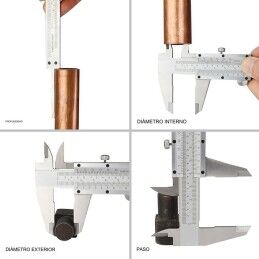Workpro|Calibre Workpro Vernier Alumínio 0,02 mm