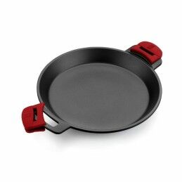 Menastyl|Caçarola com Tampa Menastyl Preto Aço esmaltado vitrificado 2 Peças