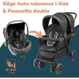 Bambisol|Carrinho de passeio para bebê Bambisol Preto