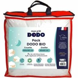 P'TIT DODO|Edredão P'TIT DODO 100 x 140 cm Branco 2 Peças