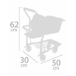 Decuevas|Carro de Compras Decuevas Koala 30 x 50 x 62 cm