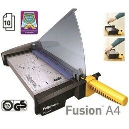 Fellowes|Guilhotina Fellowes Fusion A4/120 Preto Prateado A4