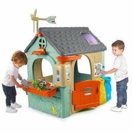 Feber|Casa Infantil de Brincar Feber  Recycle Eco House 20 x 105,5 x 109,5 cm