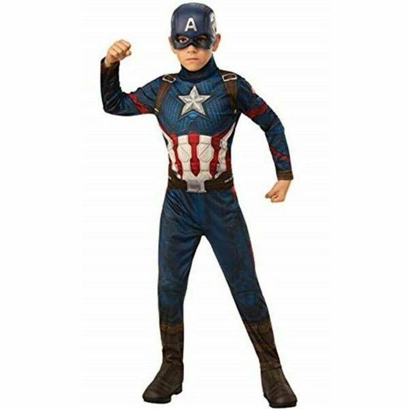Rubies|Fantasia para Crianças Rubies Captain America Avengers Endgame Classic 3-4 Anos