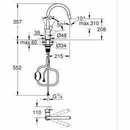 Grohe|Torneira Monocomando Grohe Start Edge