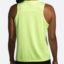Brooks|T-Shirt para Mulher sem Mangas Brooks Sprint Free 2.0 Amarelo