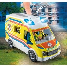 Playmobil|Playset Playmobil 71202 City Life Ambulance 67 Peças