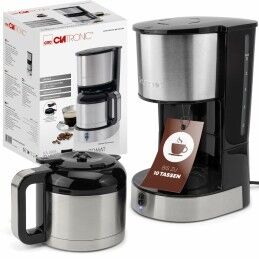 Clatronic|Cafeteira Superautomática Clatronic KA 3805 Preto Aço 800 W