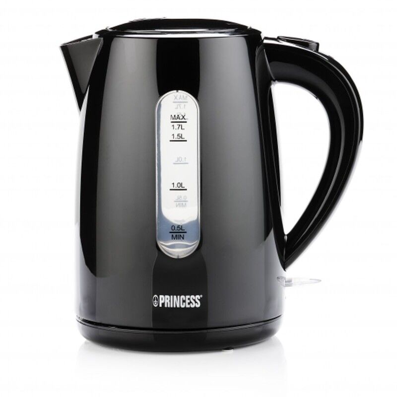 Princess|Chaleira Princess 01.236017.01.001 Preto Plástico 2200 W 1,7 L Princess|Chaleira Princess 01.236017.01.001 Preto Plástico 2200 W 1,7 L