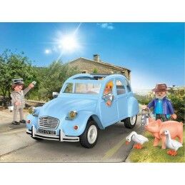 Playmobil|Playset de Veículos Playmobil Azul Carro 57 Peças