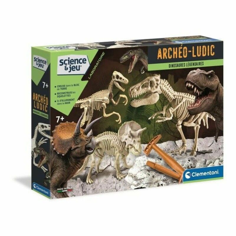 Clementoni|Jogo de Ciência Clementoni Legendary dinosaurs Clementoni|Jogo de Ciência Clementoni Legendary dinosaurs