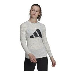 Adidas|Camisola de Manga Comprida de Mulher Adidas Icons Winners 2.0 Branco