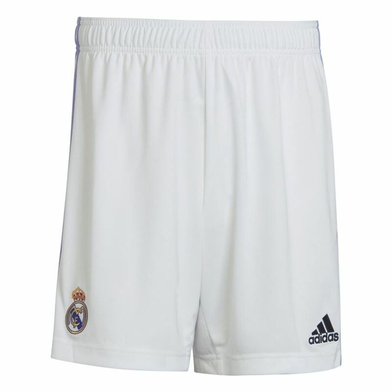 Real Madrid C.F.|Calças de Treino de Futebol para Adultos Real Madrid C.F. First Kit 22/23 Branco Unissexo Real Madrid C.F.|Calças de Treino de Futebol para Adultos Real Madrid C.F. First Kit 22/23 Branco Unissexo