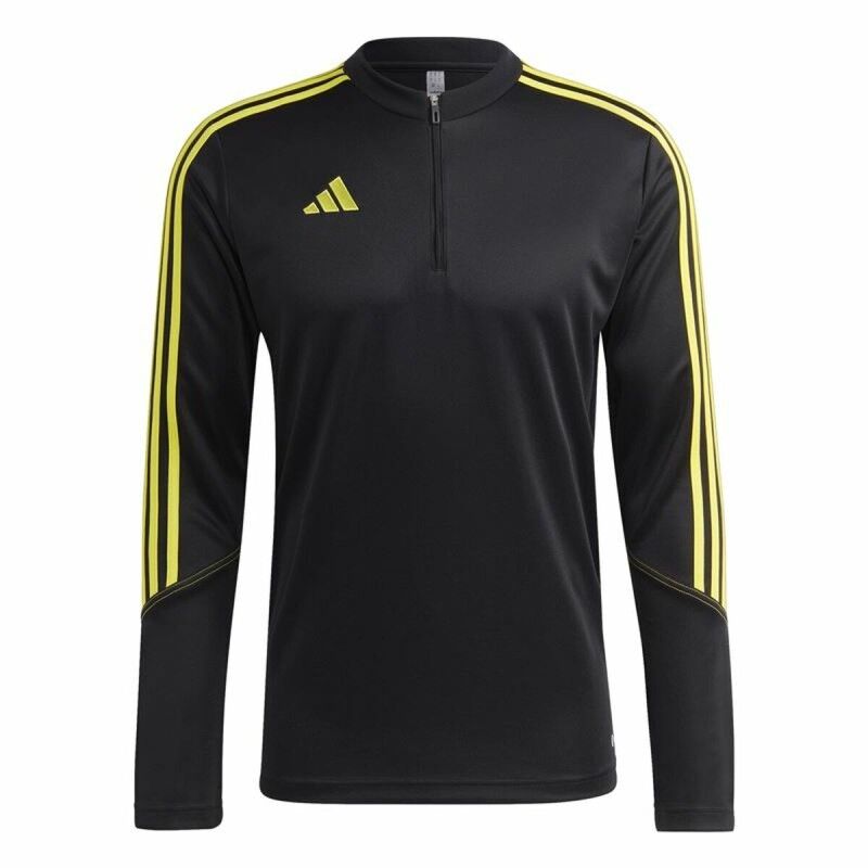 Adidas|Sweatshirt de Treino para Adultos Adidas Tiro23 Club Branco Preto Adidas|Sweatshirt de Treino para Adultos Adidas Tiro23 Club Branco Preto