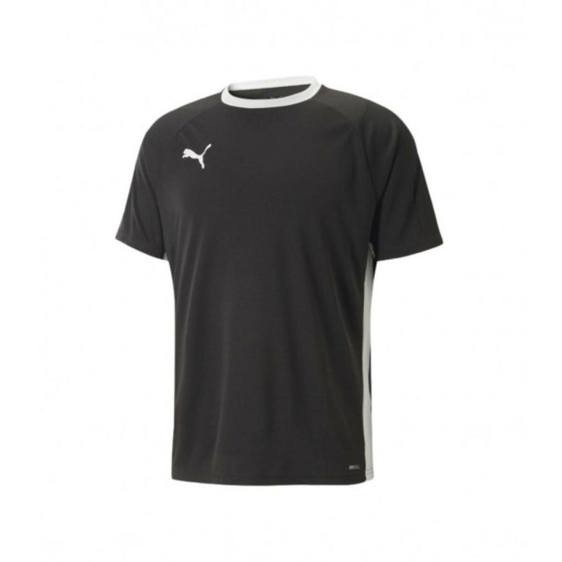 Camisola de Manga Curta Homem Puma TEAMLIGA PADEL 931832 03 Preto