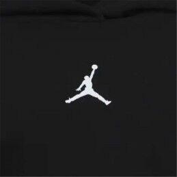 Jordan|Camisola com Capuz Menina Jordan Icon Play Branco Preto